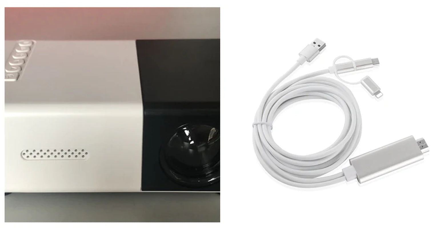 Compact HD 1080P Portable Projector