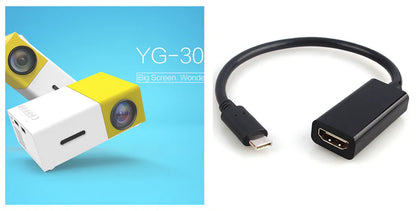 Compact HD 1080P Portable Projector