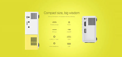 Compact HD 1080P Portable Projector