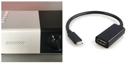 Compact HD 1080P Portable Projector