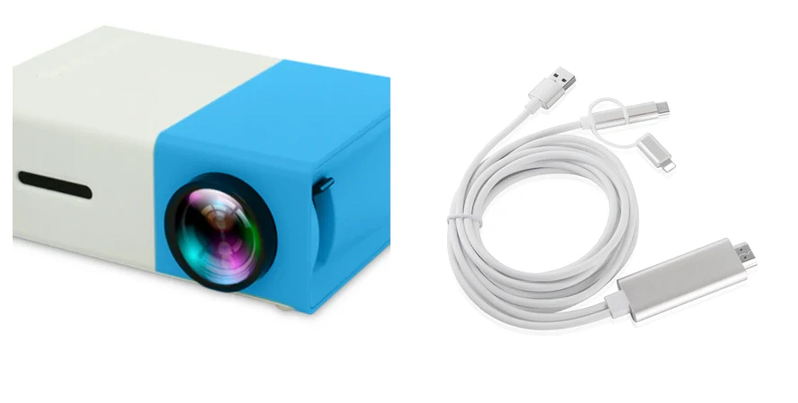 Compact HD 1080P Portable Projector