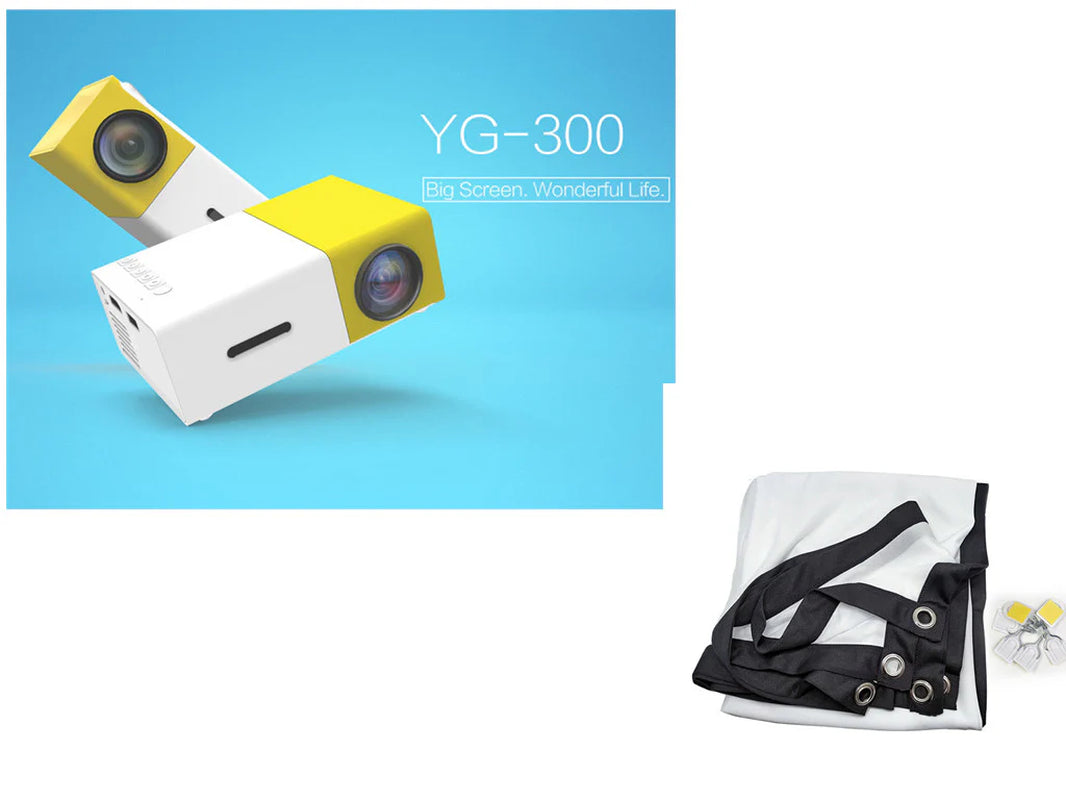 Compact HD 1080P Portable Projector