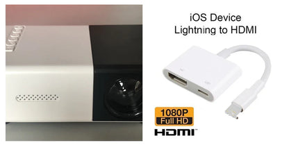 Compact HD 1080P Portable Projector