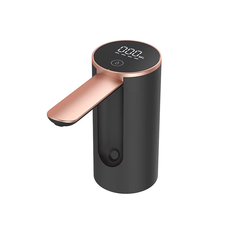 Electric Water Pump Water Dispenser Household Foldable Barreled Water Smart Water Bottle Pump Kitchen Chargeable Suction Device