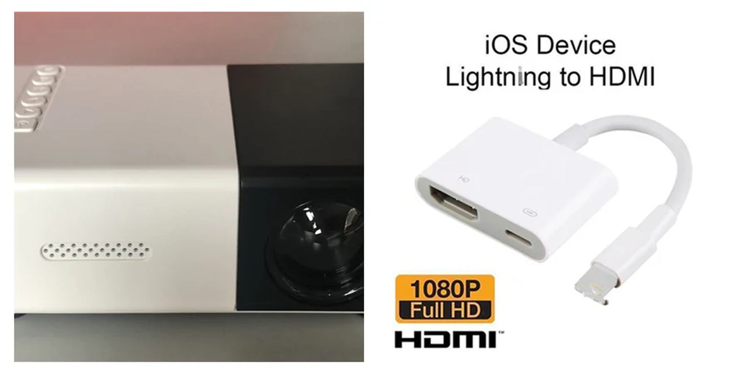 Compact HD 1080P Portable Projector